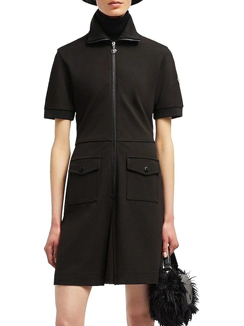 Short Sleeve Polo Dress