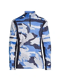 Nerus Camouflage Quarter-Zip Sweatshirt