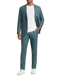 COLLECTION Rib-Knit Short-Sleeve Sweater