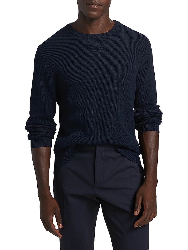 COLLECTION Ribbed Cotton Sweater