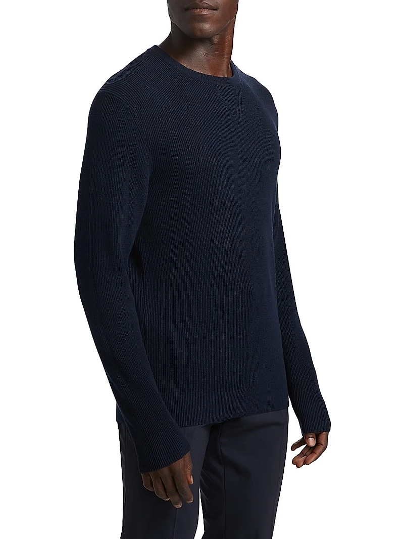 COLLECTION Ribbed Cotton Sweater