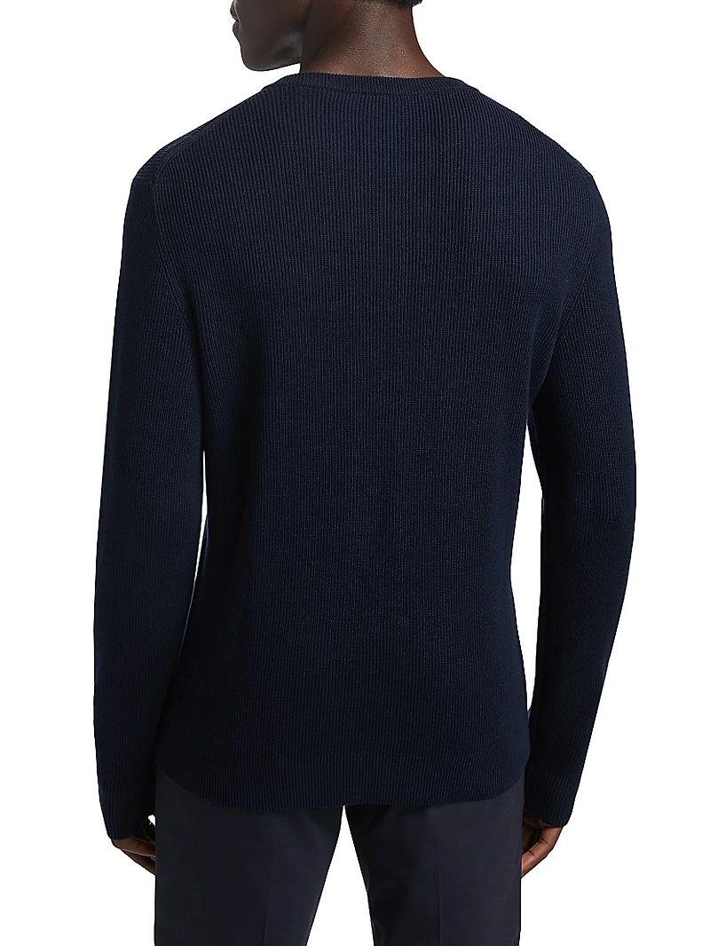 COLLECTION Ribbed Cotton Sweater