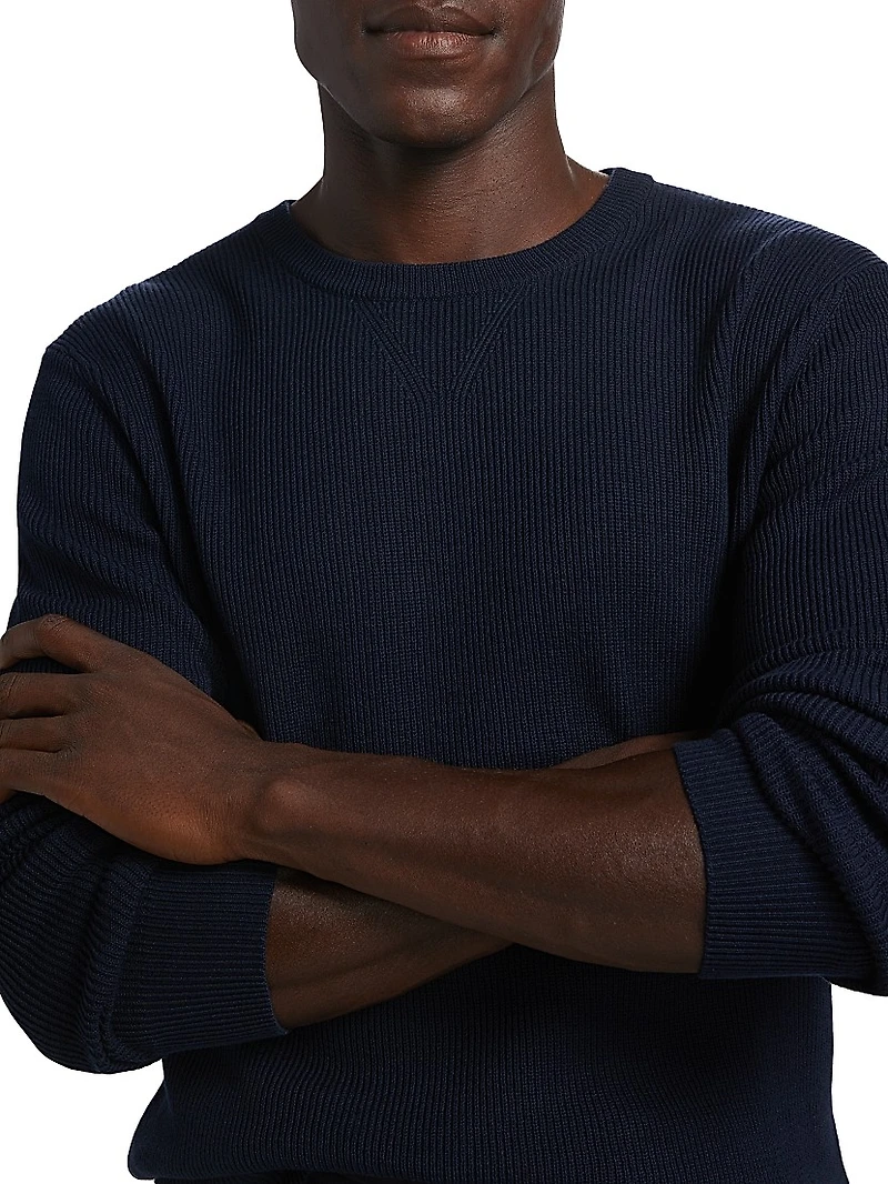 COLLECTION Ribbed Cotton Sweater