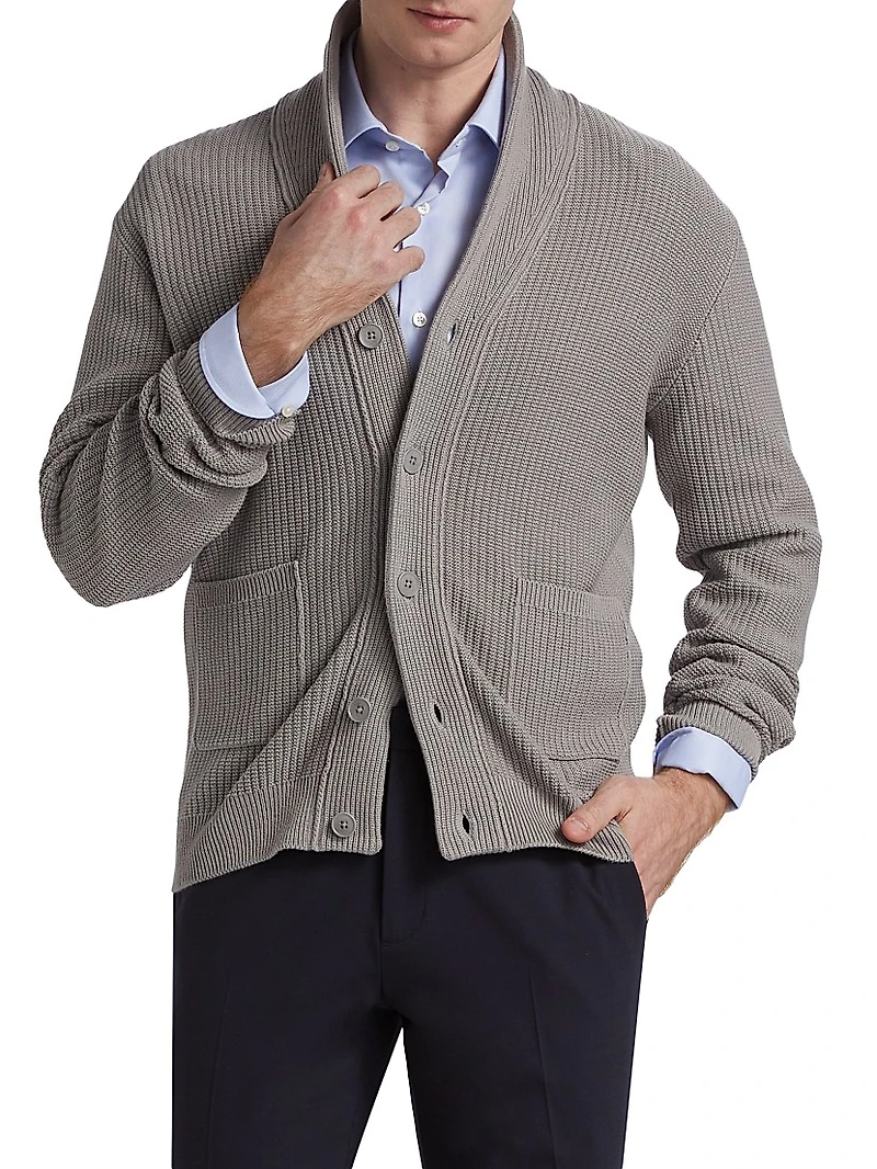 COLLECTION Shawl Collar Cardigan