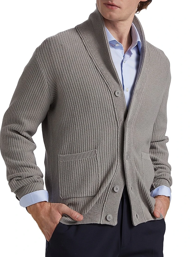 COLLECTION Shawl Collar Cardigan