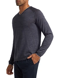 COLLECTION Wool, Silk & Linen Sweater