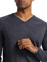 COLLECTION Wool, Silk & Linen Sweater