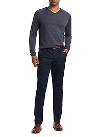 COLLECTION Wool, Silk & Linen Sweater