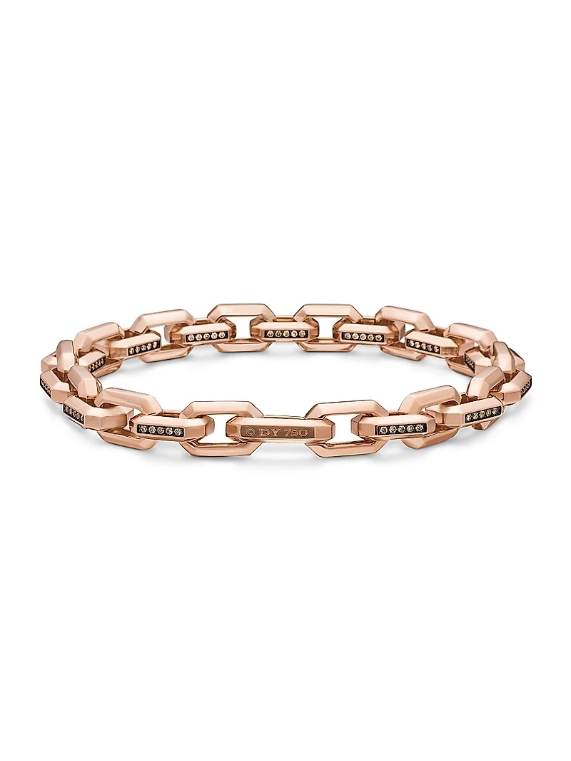 Streamline Heirloom Chain Link Bracelet 18K Rose Gold