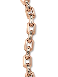 Streamline Heirloom Chain Link Bracelet 18K Rose Gold