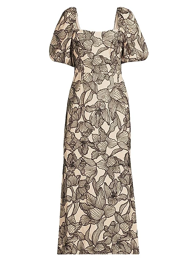 Linora Floral Maxi Dress