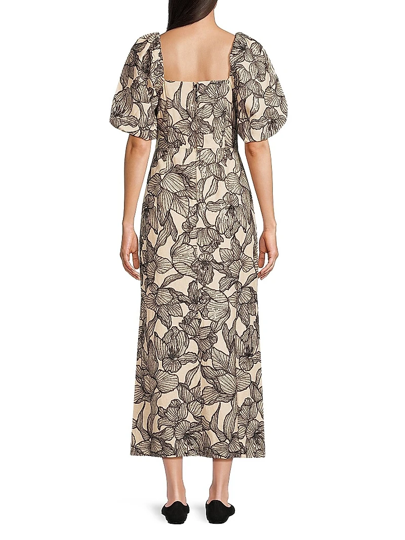Linora Floral Maxi Dress