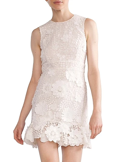 3D Lace Sleeveless Minidress