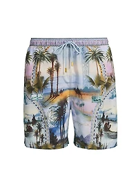 Call Me In Cairo Mid-Length Boardshort