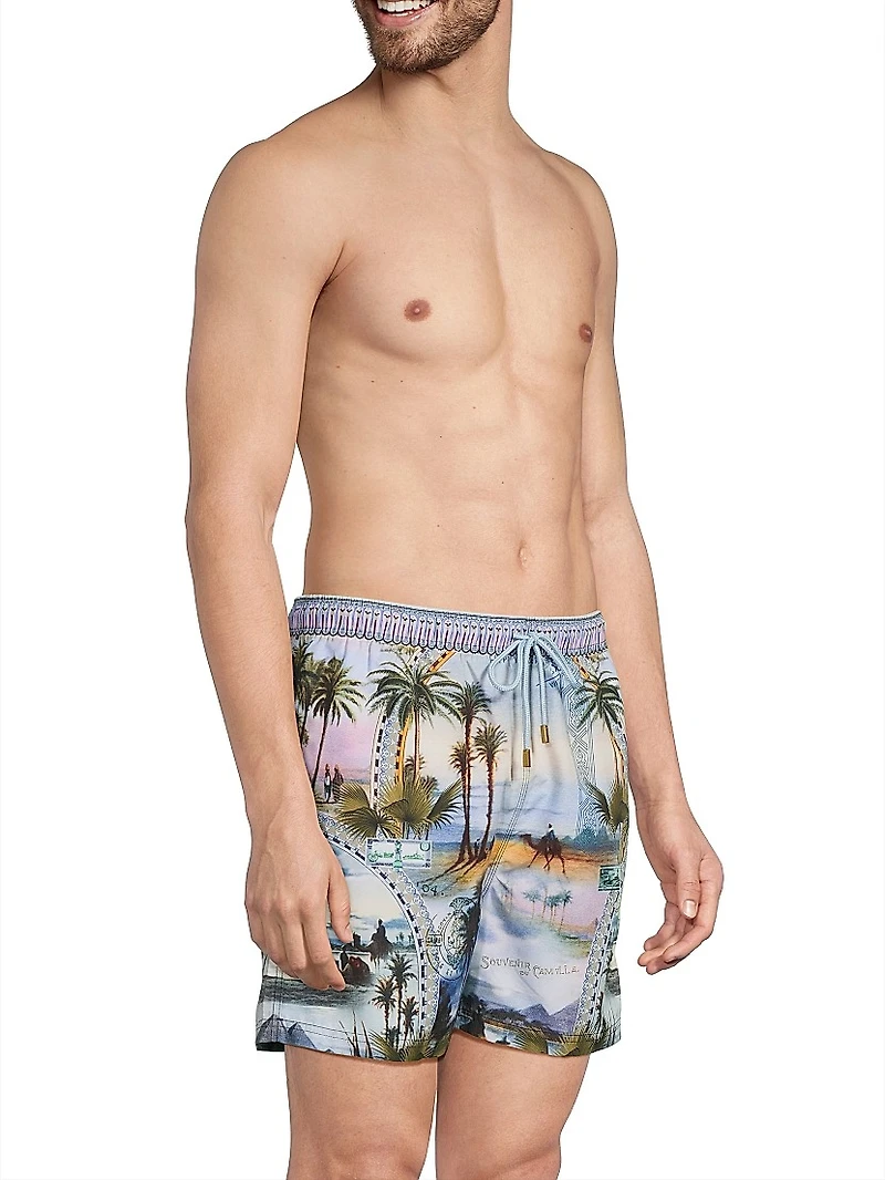 Call Me In Cairo Mid-Length Boardshort