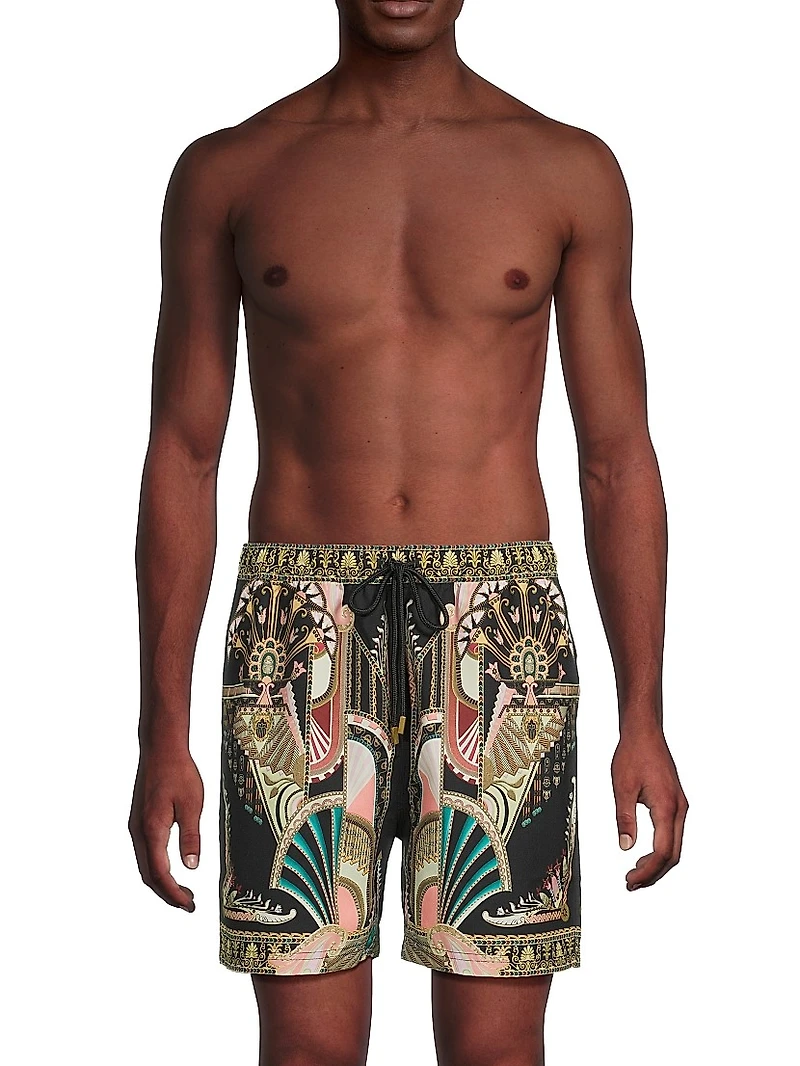 They Call Her Nefertari Mid-Length Board Shorts