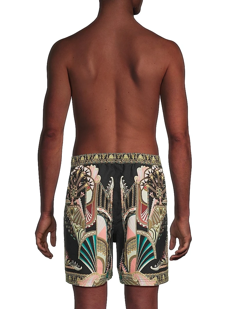 They Call Her Nefertari Mid-Length Board Shorts