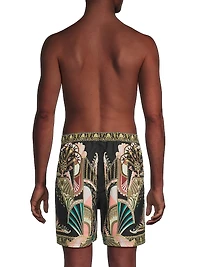 They Call Her Nefertari Mid-Length Board Shorts