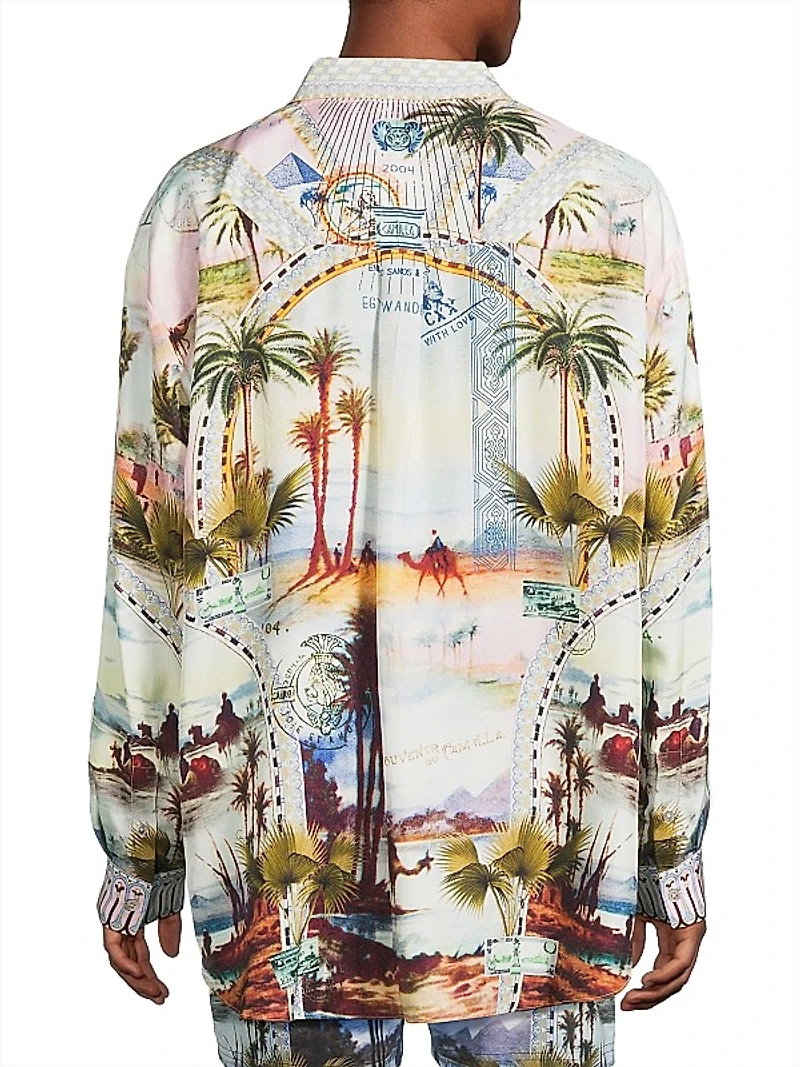 Call Me In Cairo Oversized Shirt