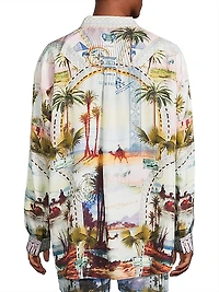 Call Me In Cairo Oversized Shirt