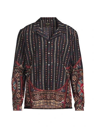 The Wandering Ones Cotton & Silk Shirt