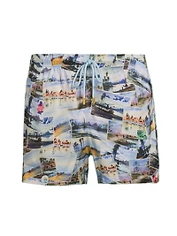 Call Me In Cairo Swim Shorts