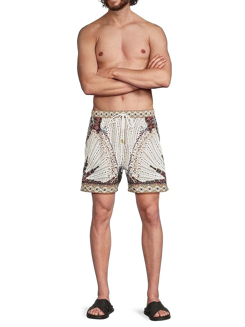 Nomad Nature Mid-Length Board Shorts