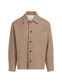 Textured Shirt Jacket