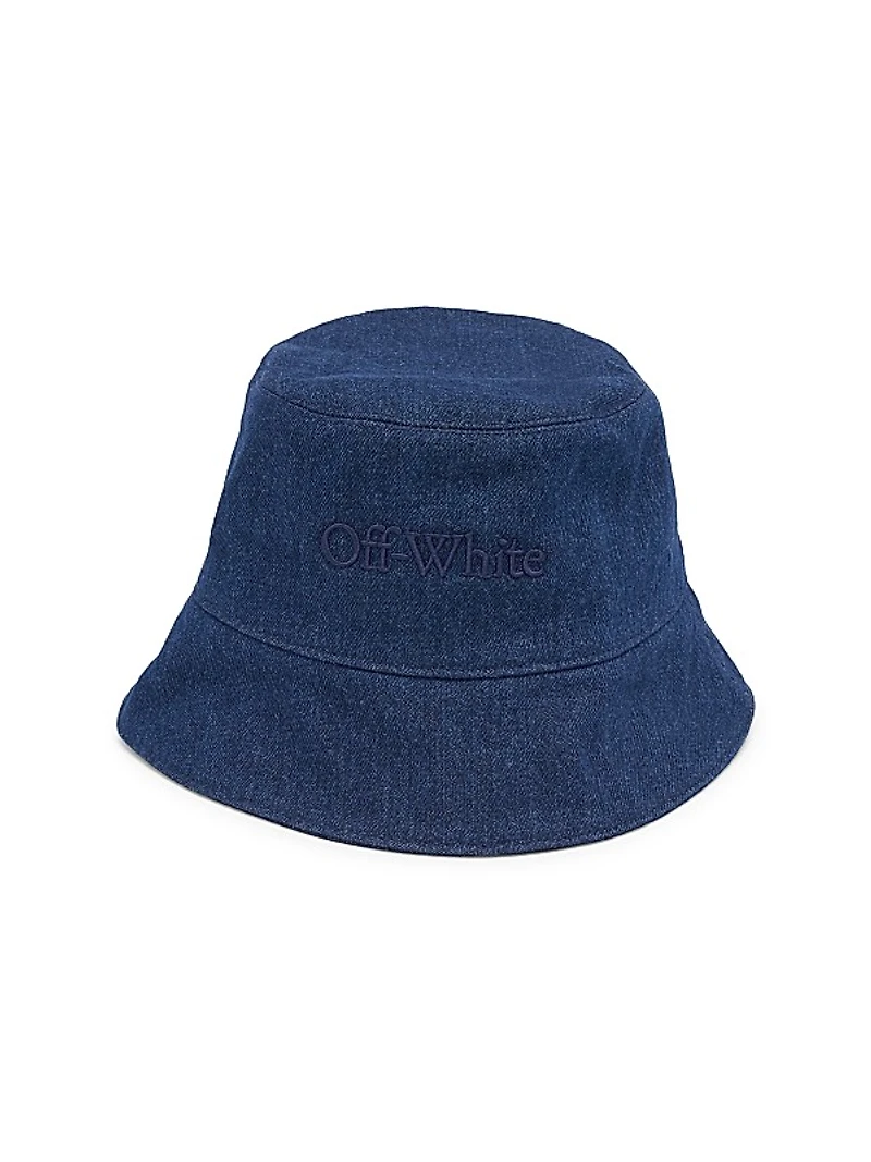 Bookish Denim Bucket Hat