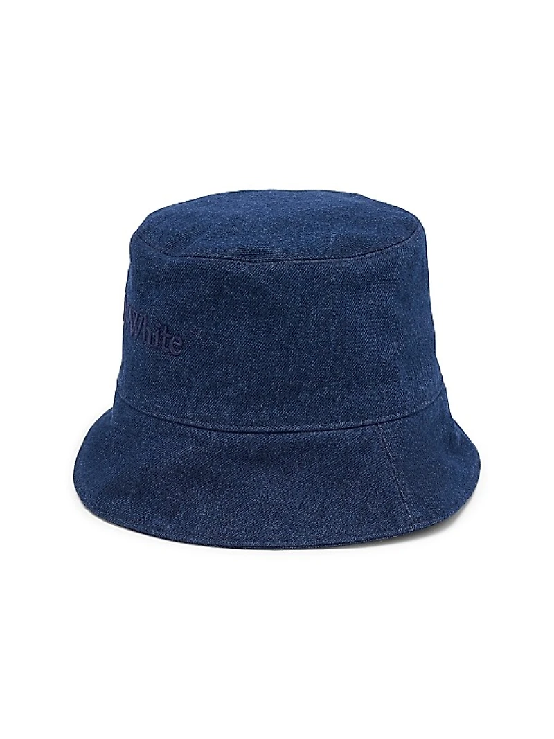 Bookish Denim Bucket Hat