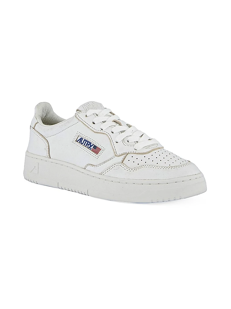 Medalist Leather Low-Top Sneakers