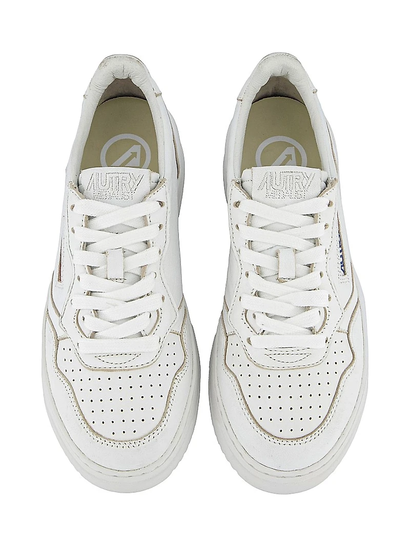 Medalist Leather Low-Top Sneakers