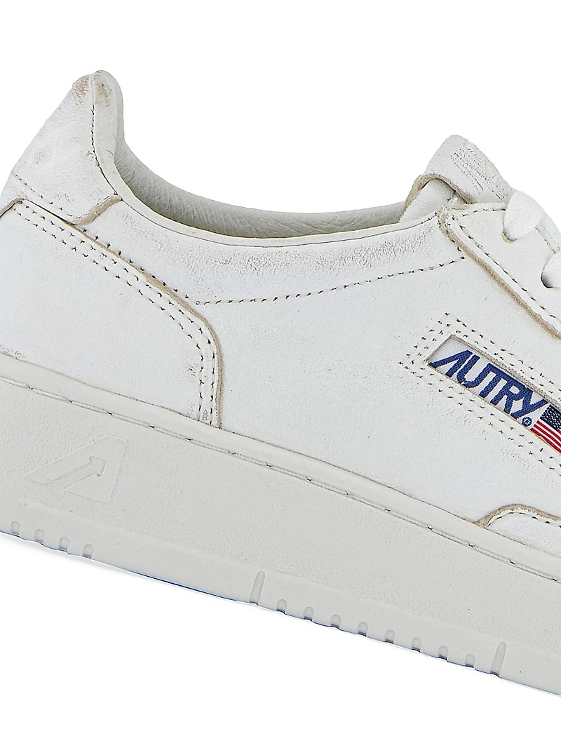 Medalist Leather Low-Top Sneakers