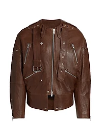 Leather Biker Jacket