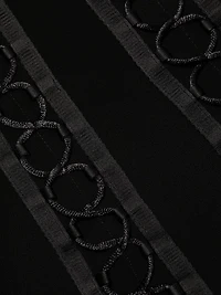 Dennison Laces Bustier Midi-Dress