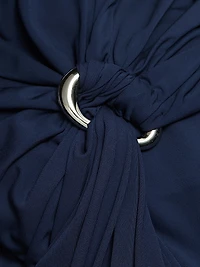 Maisie Jersey Twist Maxi Dress