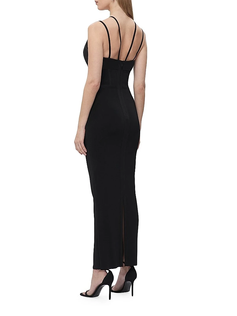 Jocelyn Plunge Bandage Gown