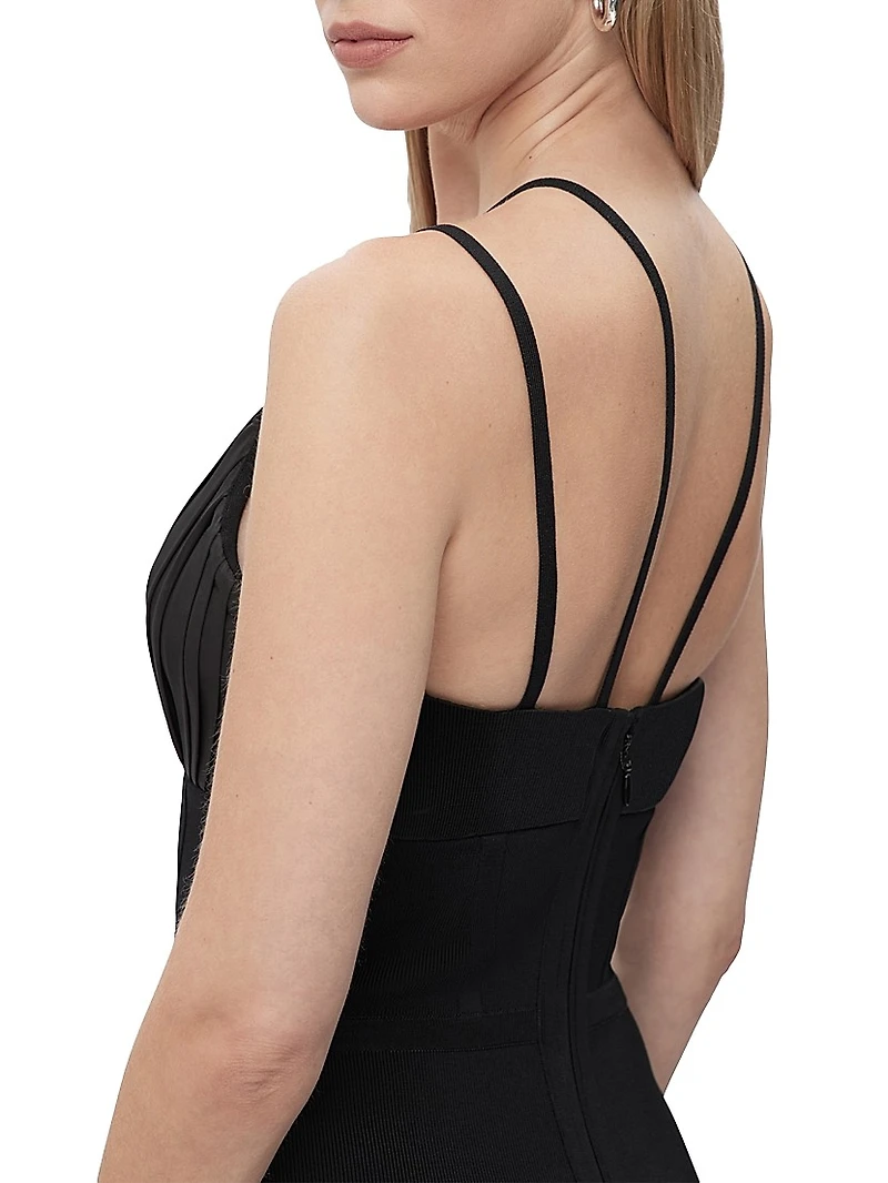 Jocelyn Plunge Bandage Gown