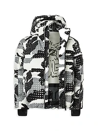 Little Boy's & Camouflage Down Jacket