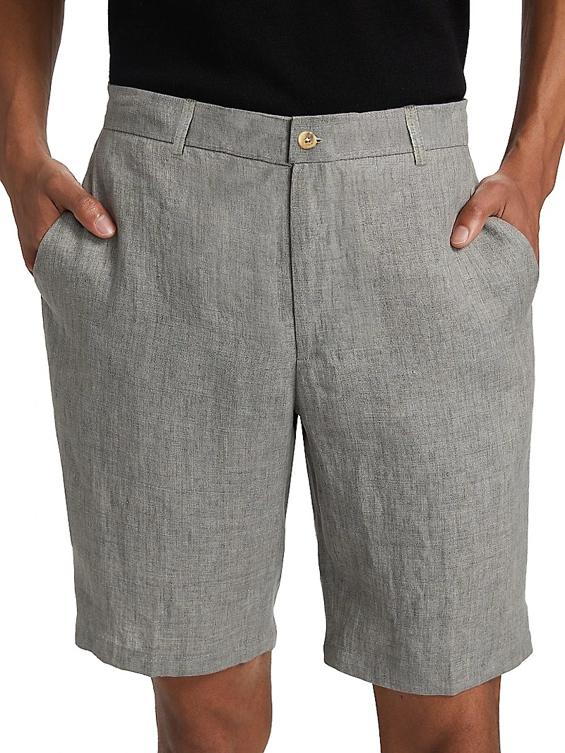 COLLECTION Linen Dress Shorts