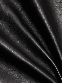 Leather Shift Minidress