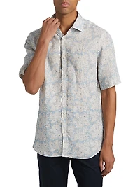 Paisley Linen Shirt