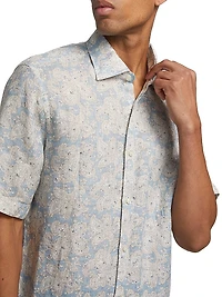 Paisley Linen Shirt