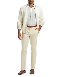 COLLECTION Green Check Button-Front Shirt