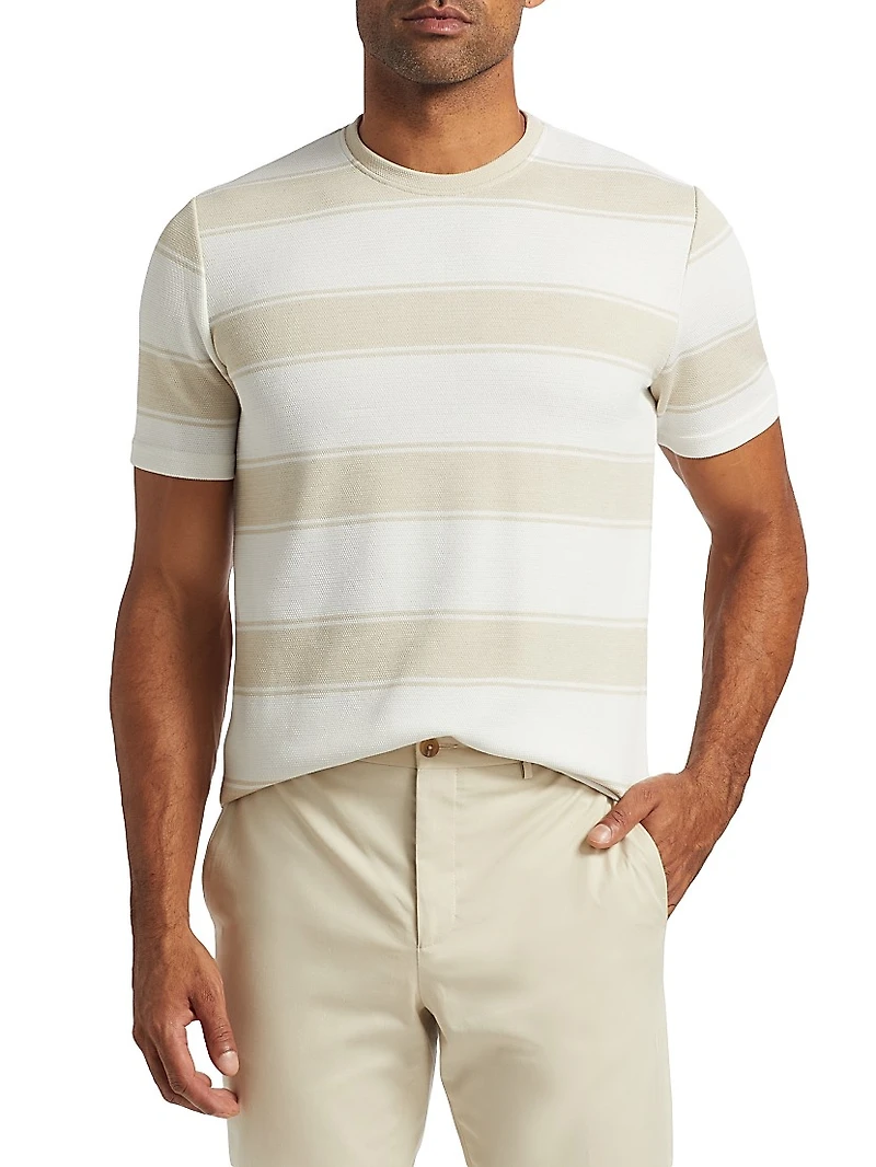 Striped Crewneck T-Shirt