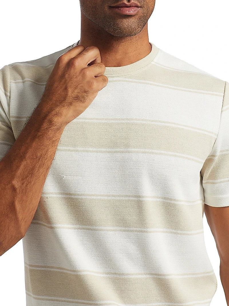 Striped Crewneck T-Shirt