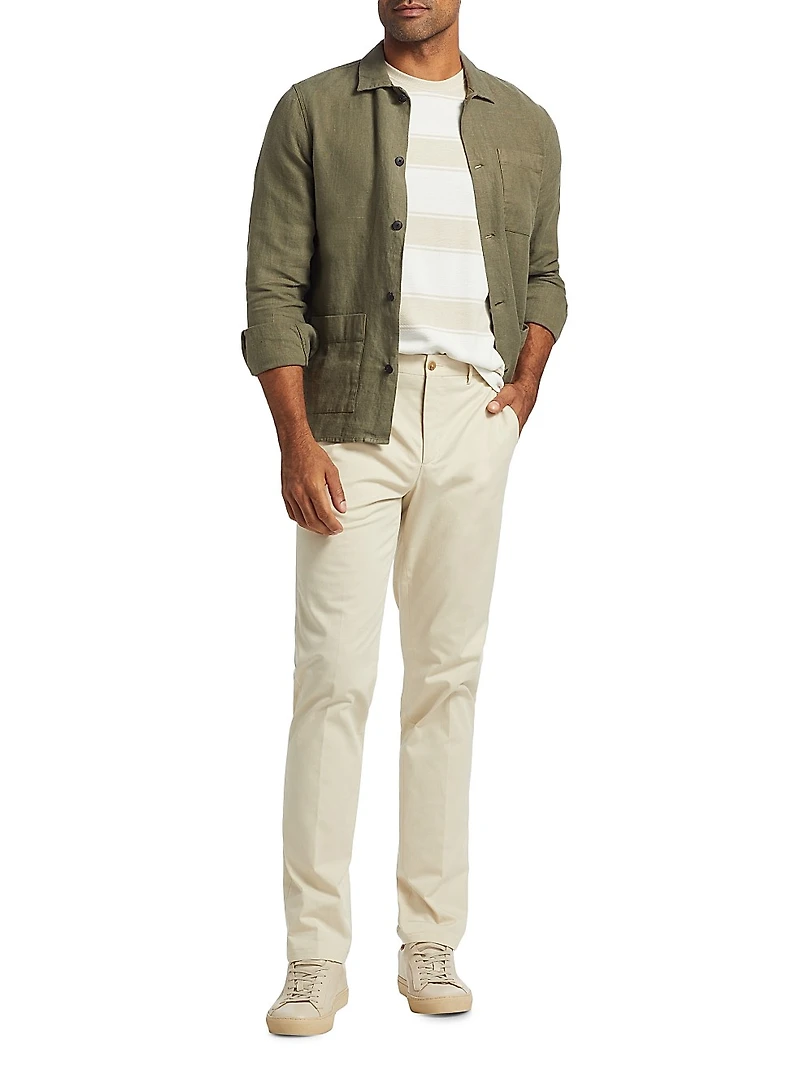 Striped Crewneck T-Shirt