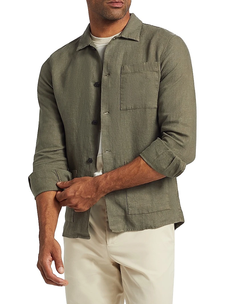 COLLECTION Linen Shirt Jacket