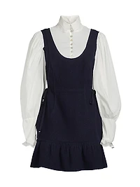Layered Shift Minidress