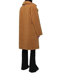 Anei Faux-Leather & -Shearling Reversible Coat